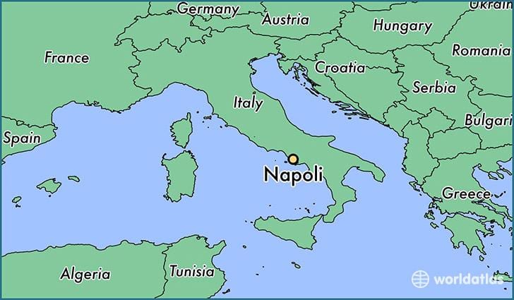 Kat jeyografik nan napoli peyi itali
