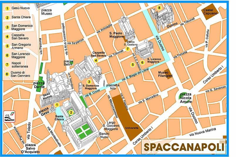 Kat jeyografik nan spaccanapoli naples