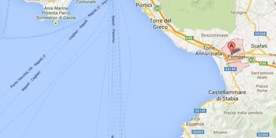 Kat jeyografik nan bay nan naples an itali