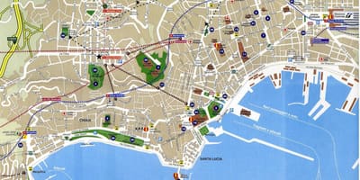 Napoli kat jeyografik nan vil la