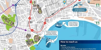 Naples estasyon tren santral kat jeyografik