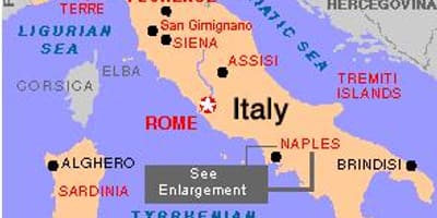 Naples nan peyi itali kat jeyografik