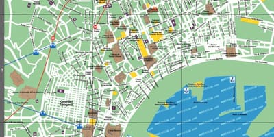 Atraksyon Naples tourism kat jeyografik