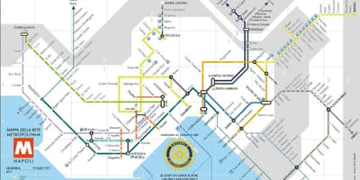 Naples an itali metro kat jeyografik